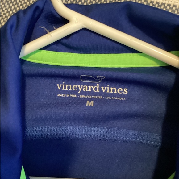 Vineyard Vines royal blue Performance zip up jacket - Picture 3 of 3
